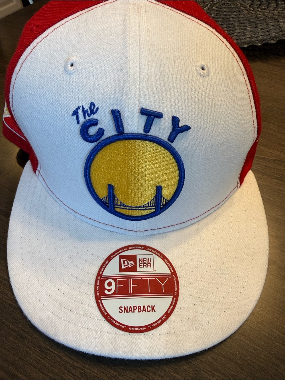 Warriors The City w/ Philippines flag New Era White Snapback Hat
